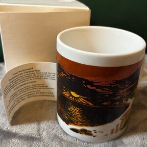 Wondermugs Vintage Beach Seascape Graphics Tea or Coffee Mug Color changing! NEW